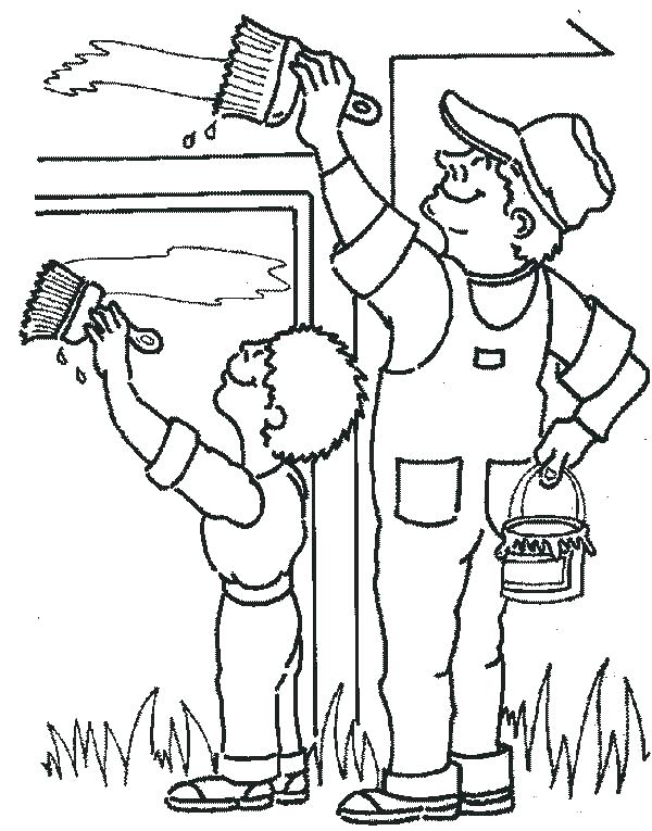 600x765 Community Coloring Pages Community Helpers Coloring Police Hat