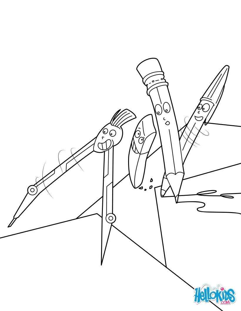 820x1060 Compass Coloring Pages