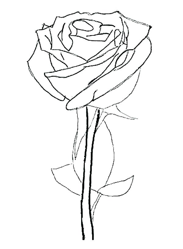 600x815 Coloring Pictures Of Roses Coloring Pages Roses And Hearts