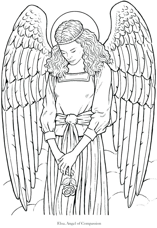 650x941 Angels Coloring Pages This Is Angels Coloring Pages Pictures Free