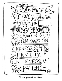 247x320 Practicing Kindness + The Colossians Style Guide Coloring