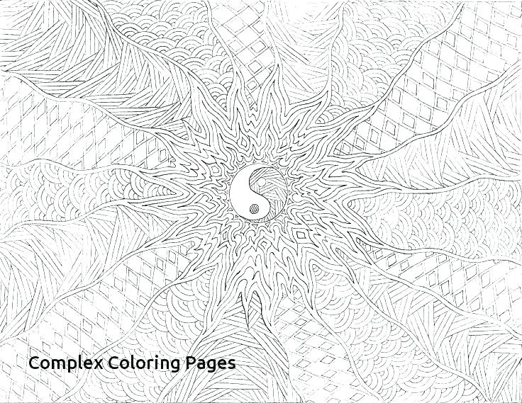 736x569 Complex Coloring Pages Coloring Pages Complex Complex Coloring