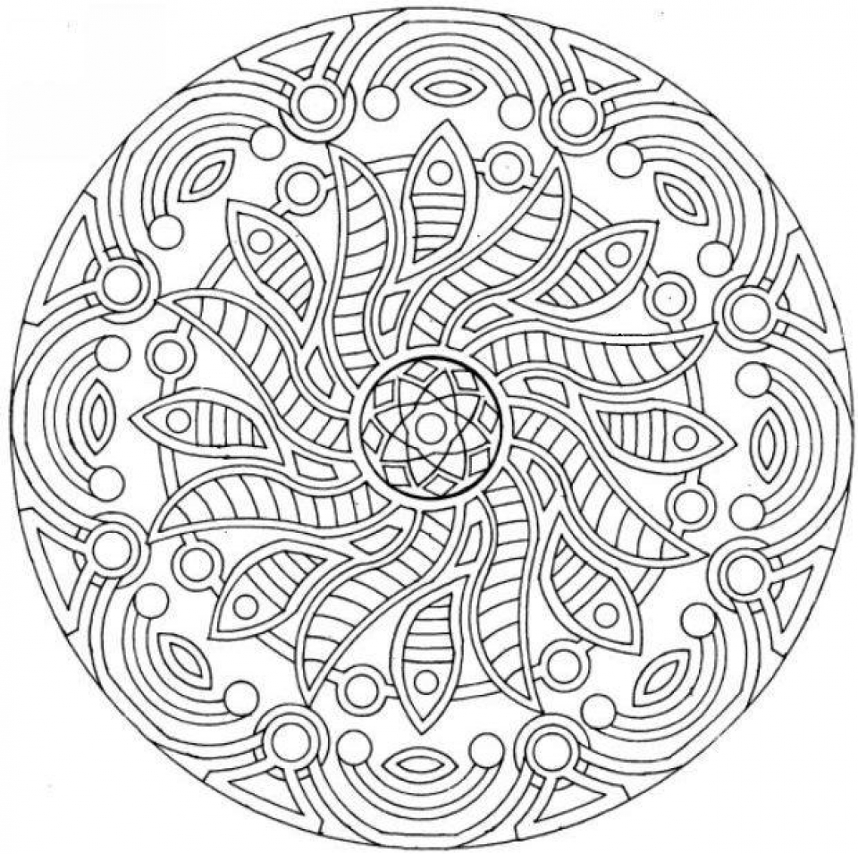 960x955 Get This Complex Coloring Pages For Adults !