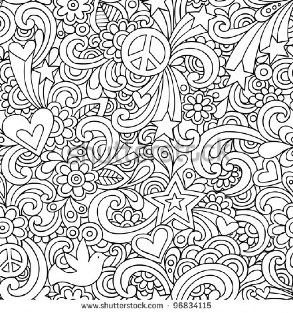 960x1024 Complicated Coloring Pages For Girls