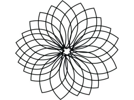 440x330 Complex Mandala Coloring Pages Complex Mandala Coloring Page