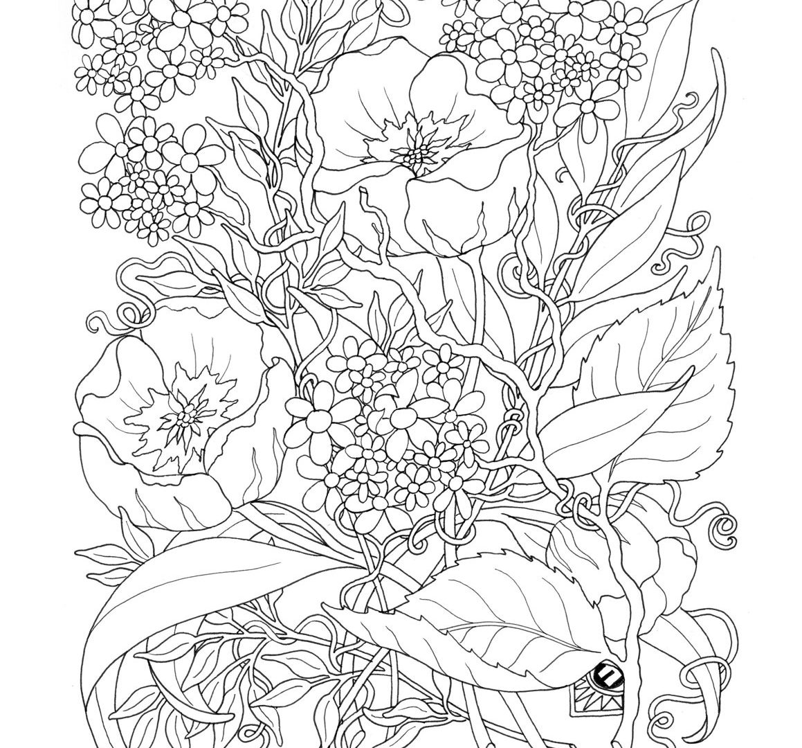 1159x1080 Difficult Coloring Pages For Adults To Download And Print Free