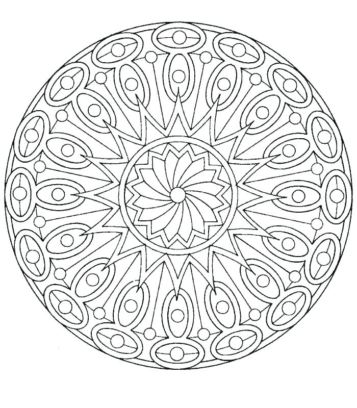 700x800 Complex Mandala Coloring Pages Complex Abstract Coloring Pages