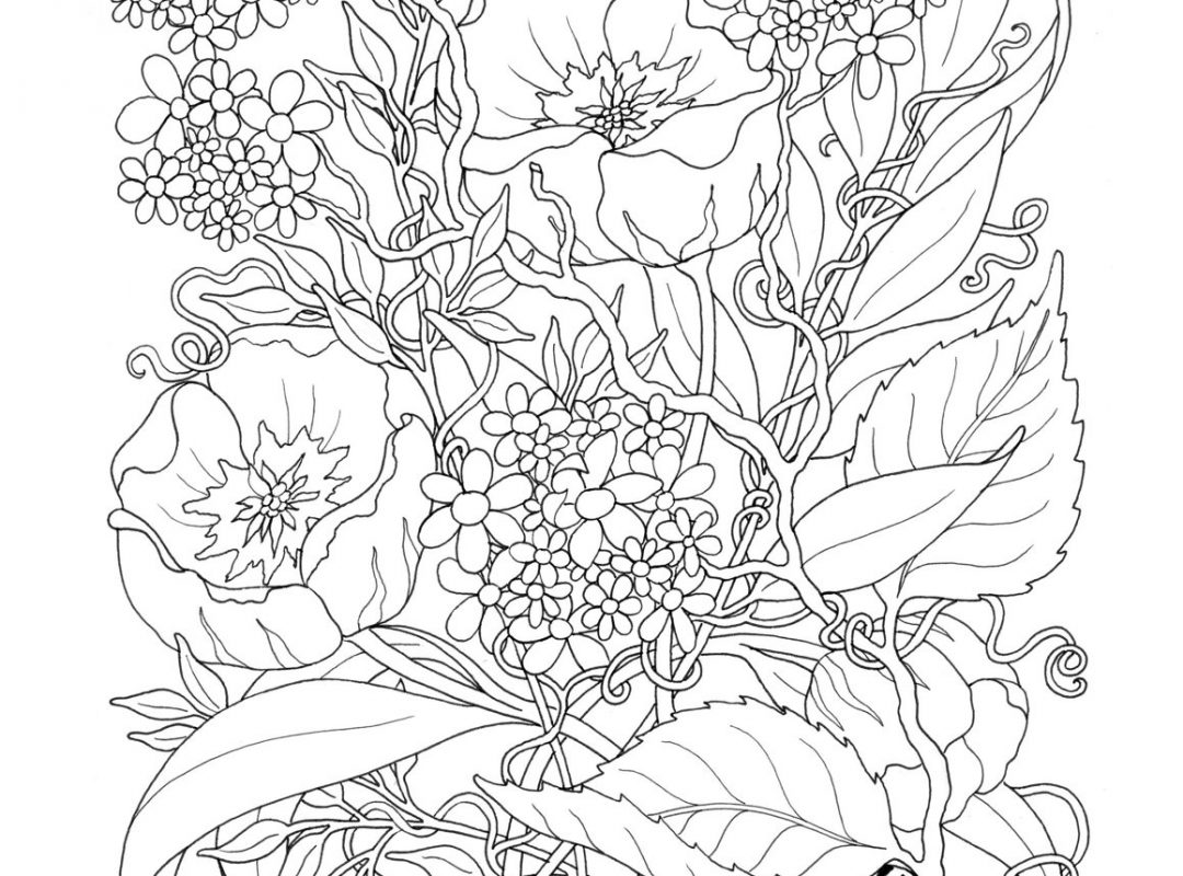 1080x800 Difficult Coloring Pages For Adults To Download And Print Free