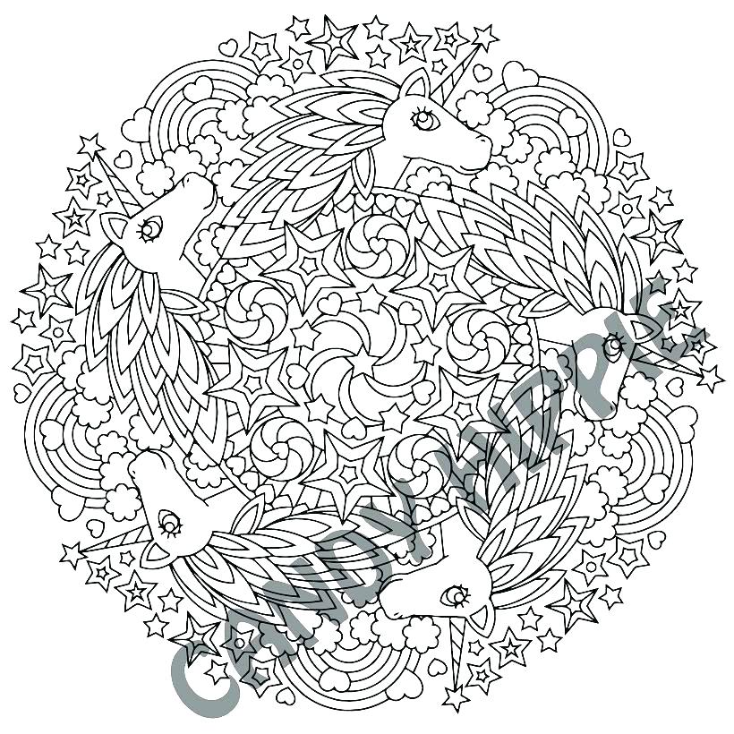 820x820 Complex Coloring Pages Complicated Coloring Pages Free Mandala