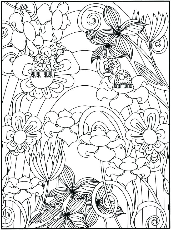 650x873 Intricate Unicorn Coloring Pages Intricate Unicorn Coloring Pages