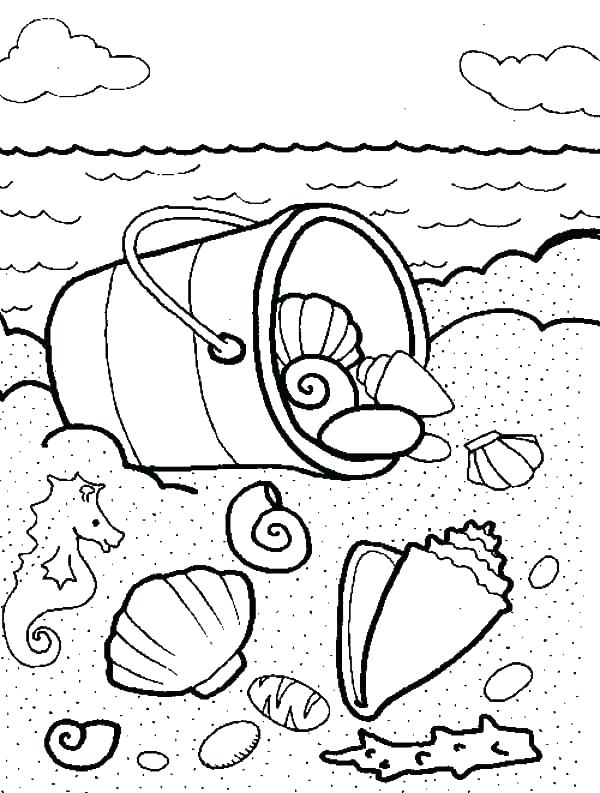 Conch Shell Coloring Page at GetDrawings | Free download