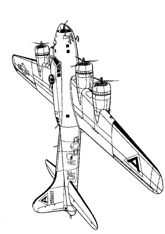 578x815 Kids N Coloring Pages Of Wwii Aircrafts