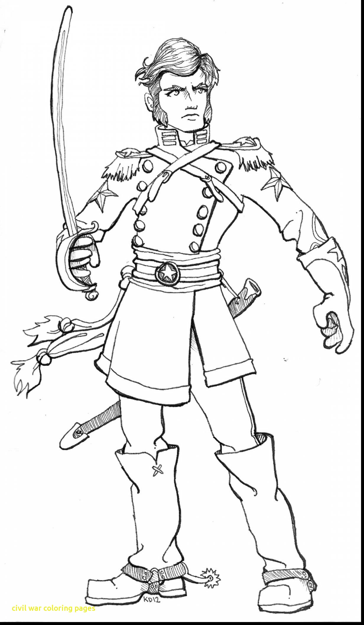 1232x2112 American Civil War Coloring Pages Free