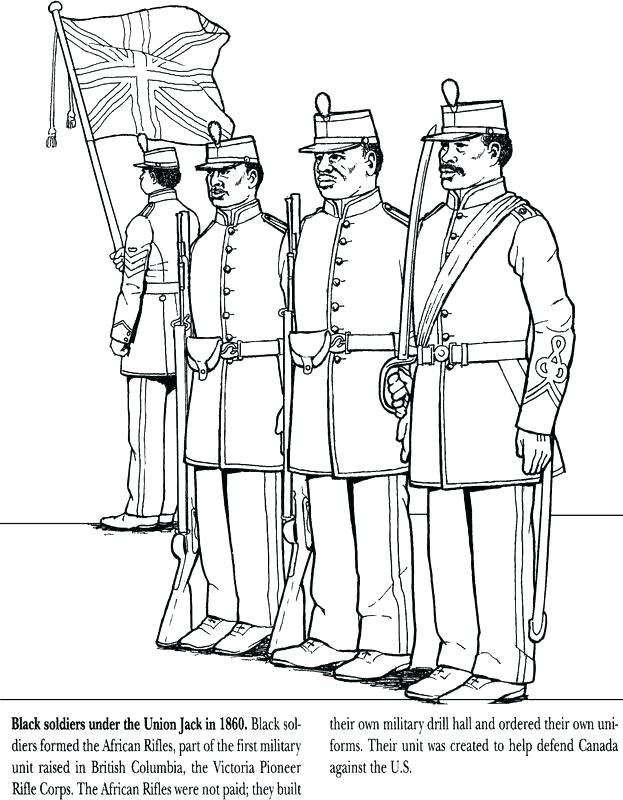 Confederate Soldier Coloring Pages at GetDrawings | Free download