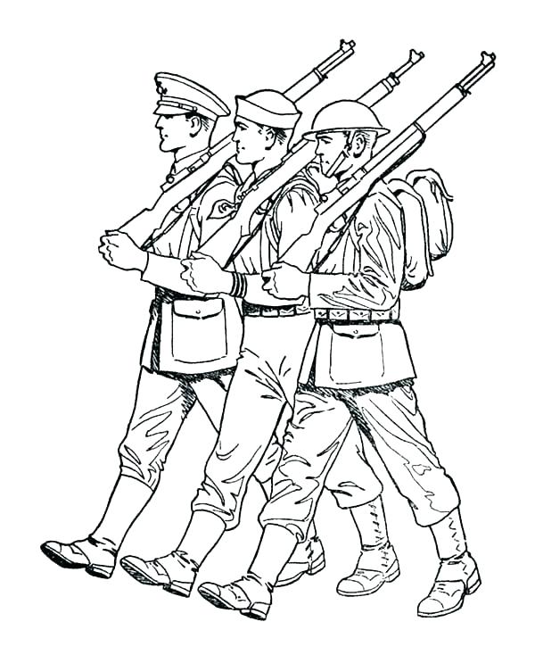 600x734 Awesome Soldier Coloring Page Welcome Home Military Coloring Pages