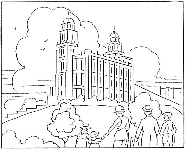 736x596 General Conference Coloring Pages General Conference Coloring
