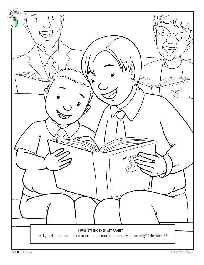 694x902 Sharing Coloring Page Sharing Coloring Page General Conference