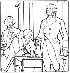 236x247 President Thomas Jefferson Facts And Coloring Picture Va Studies