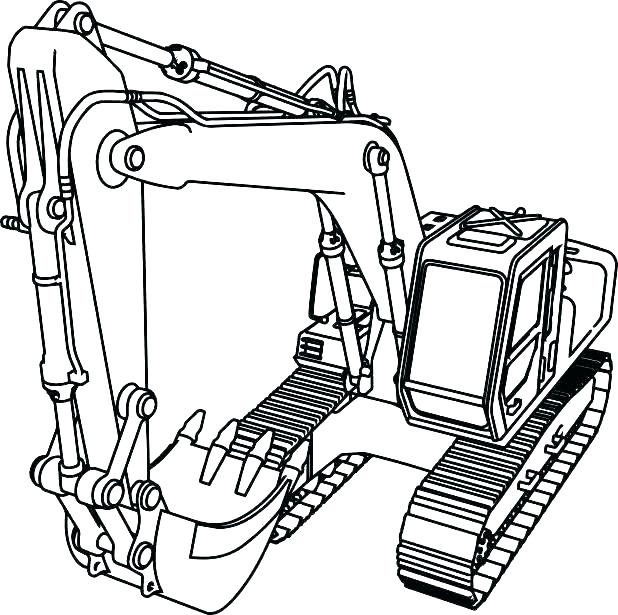 618x615 Construction Coloring Pages Free Printables Construction Vehicle