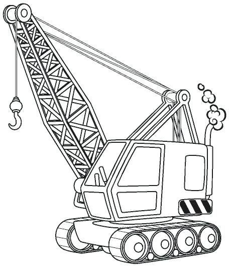 456x531 Construction Coloring Page Construction Construction Machine
