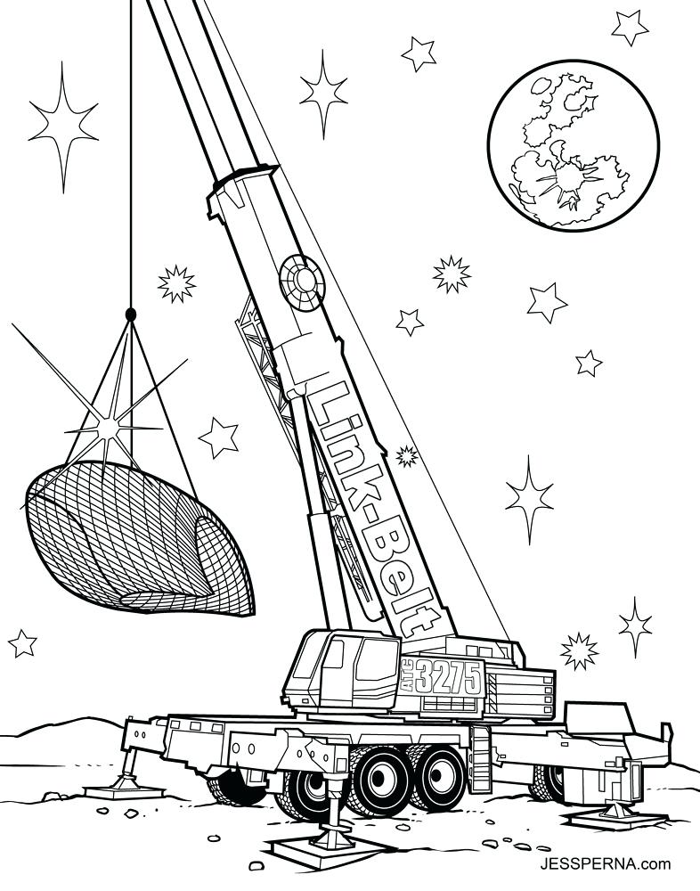 786x1000 Construction Truck Coloring Pages Car Truck Drag Racer Spaceship