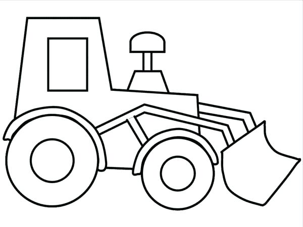 600x450 Construction Vehicles Coloring Pages Drawing Construction Truck