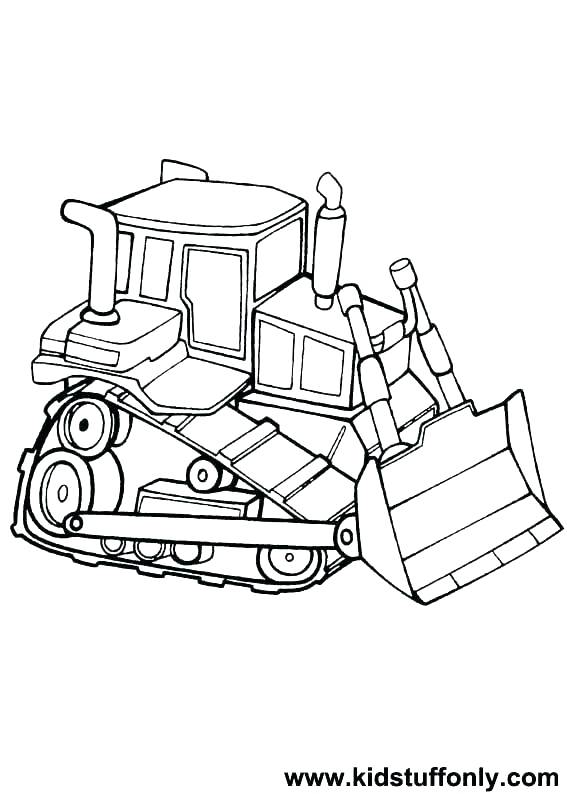 567x794 Bulldozer Coloring Pages Construction Equipment Coloring Pages