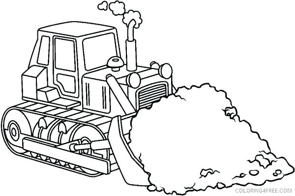 600x398 Construction Equipment Coloring Pages Construction Free Printable