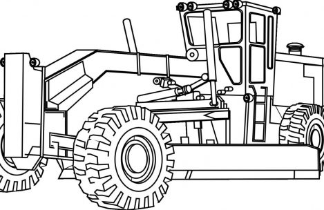 469x304 Construction Equipment Coloring Pages Just Colorings