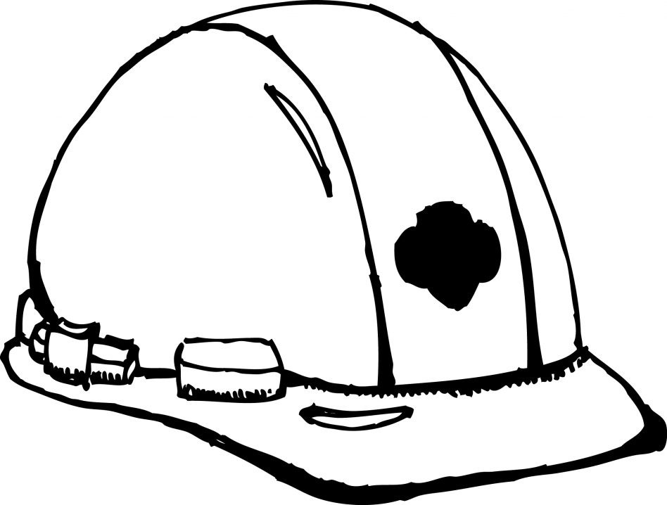 948x718 Construction Hat Coloring Page Luxury Hard Hat Coloring Page