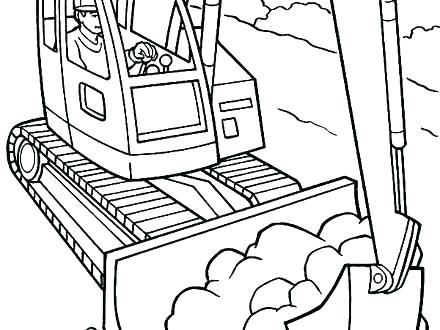 440x330 Construction Coloring Page Construction Coloring Pages Timely