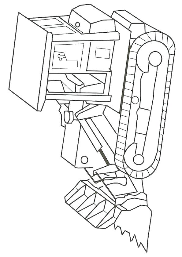 595x842 Construction Worker Coloring Pages