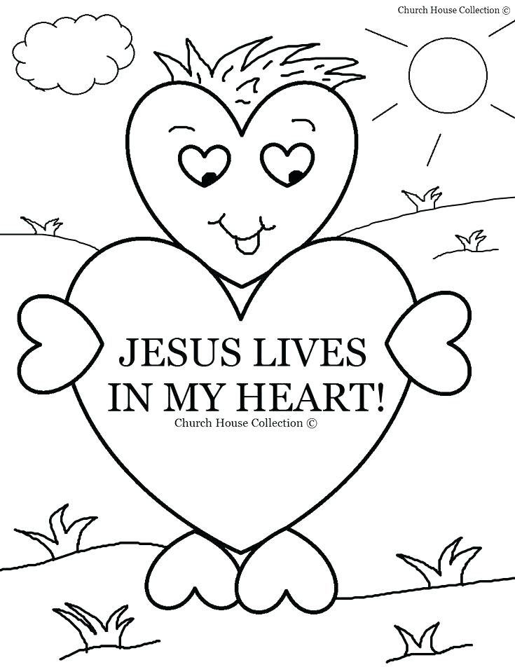 735x952 Valentine Hearts Coloring Pages Together With Heart Color Page