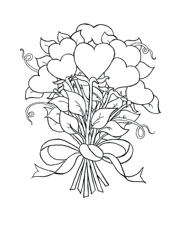 600x788 Valentines Hearts Coloring Pages Valentines Day Coloring Pages