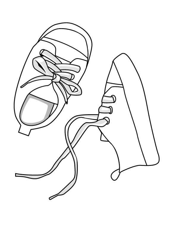 612x792 Coloring Pages Shoes Printable, Shoes Coloring Pages Coloring