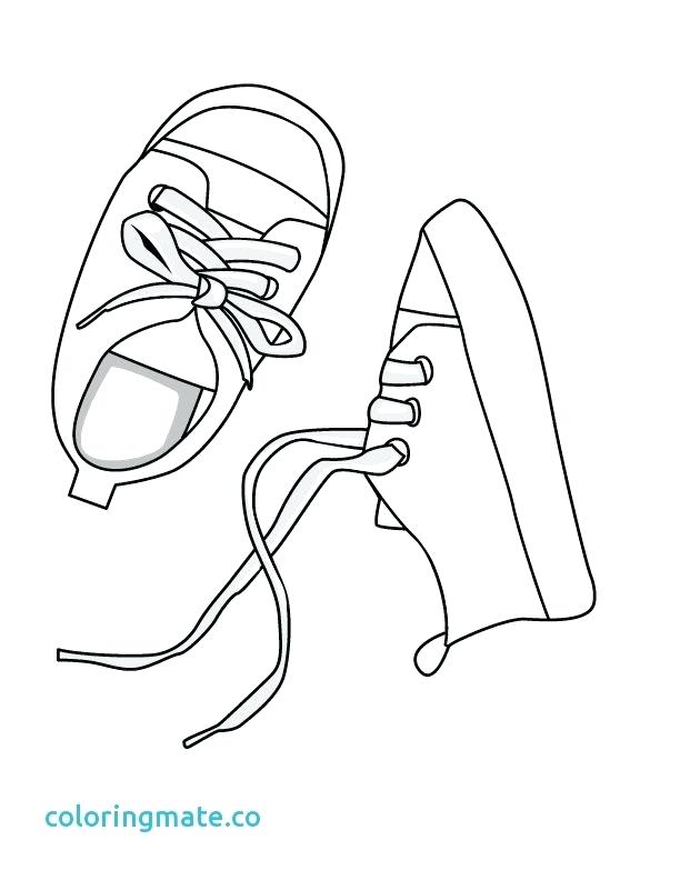 612x792 Shoe Printable Different Shoes Coloring Sheets Converse All Star