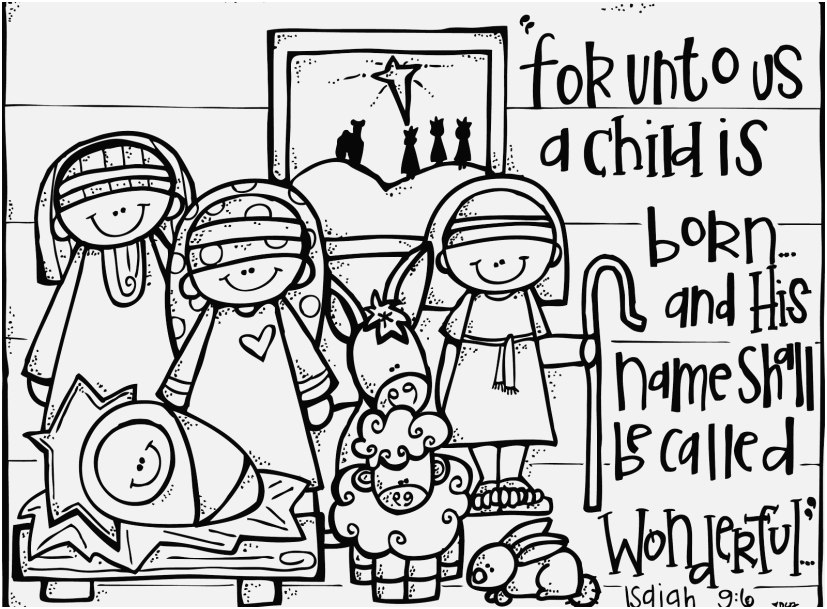 827x609 Turn Pictures Into Coloring Pages Images Nativity Printable Great