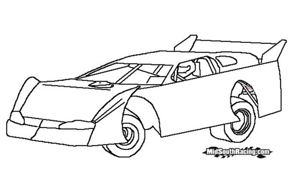 1024x654 Stock Car Coloring Pages Reviews Diy Coloring Page