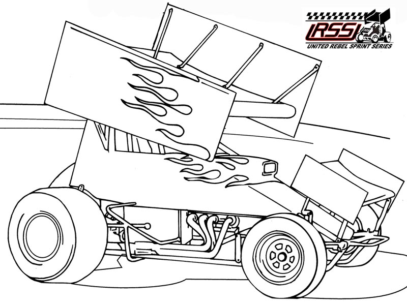 800x600 Stock Car Coloring Pages