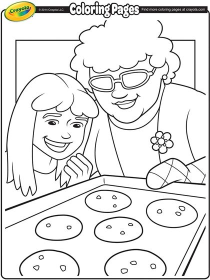 420x560 Color In Your Favorite Cookies With This Coloring Page! Free
