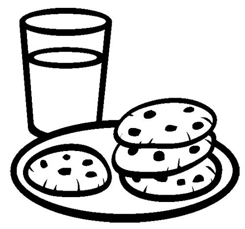 500x467 Cookie Pictures To Color Amusing Cookie Coloring Pages