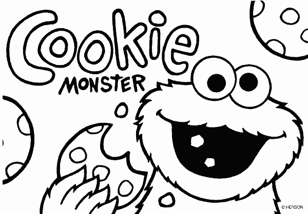 600x418 Majestic Cookie Coloring Pages Printable Educational