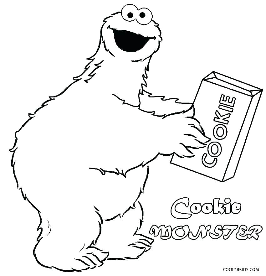 Cookie Coloring Pages Printable at GetDrawings | Free download