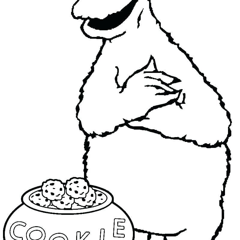 Cookies Jar Coloring Page Cookie Monster Coloring Pag - vrogue.co