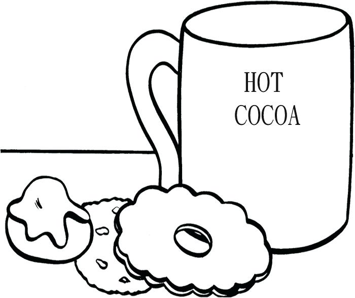 700x587 Cookie Coloring Page