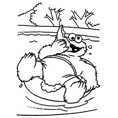 230x230 Top Free Printable Cookie Monster Coloring Pages Online