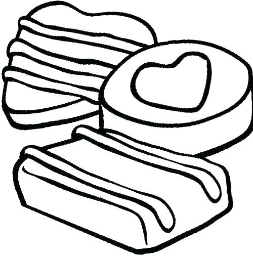 500x506 Cookies Coloring Pages Cookies Coloring Page Girl Scout Cookie
