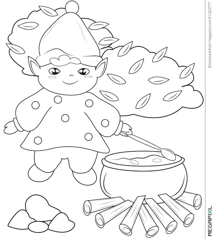718x800 Kitchen Coloring Page Coloring Page Parts Of A House Kitchen