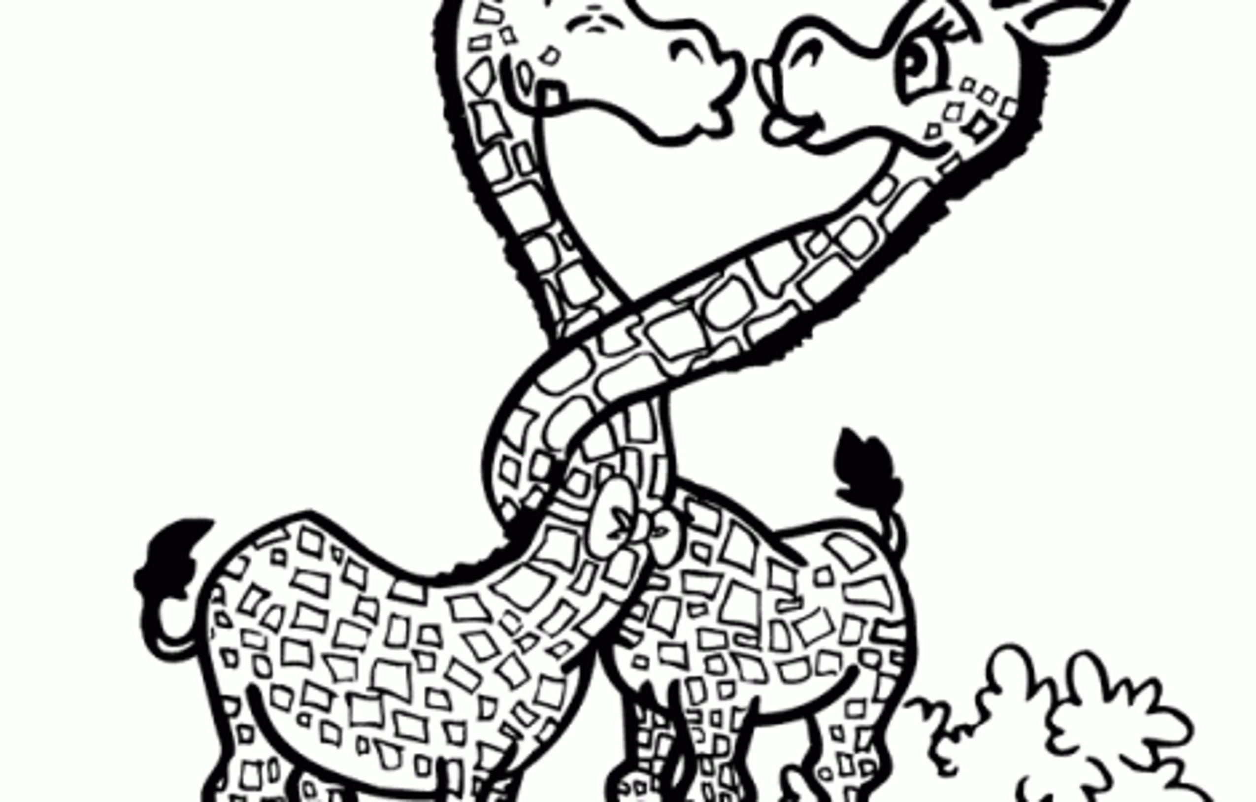 2550x1628 Free Coloring Pages For Adults Giraffe Amazing Animal Coloring