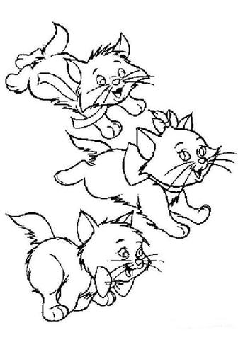 343x480 Cat Coloring Pages